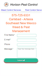 Mobile Screenshot of horizonpestcontrol.net